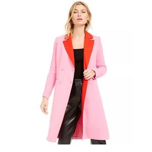 Bar III Double-Breasted Duster Jacket
